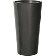 Übertopf >TUIT< in anthrazit, Polypropylen -...