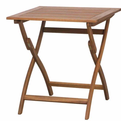 Klapptisch >LIMA< in geölt, Akazienholz - 70x74x70cm (BxHxT)
