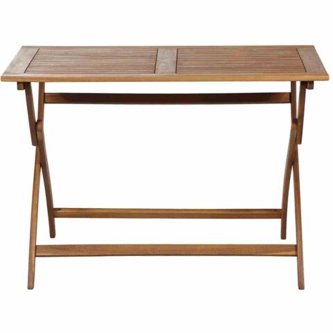 Klapptisch >LIMA< in geölt, Akazienholz - 110x740x70cm (BxHxT)