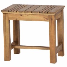 Sitzhocker >FALUN< in natur geölt, Akazienholz...
