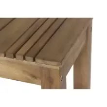 Sitzhocker >FALUN< in natur geölt, Akazienholz...