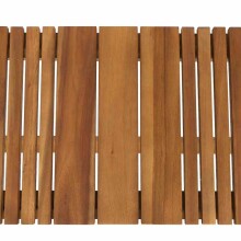 Sitzbank >FALUN< in natur geölt, Akazienholz - 33x45x125cm (BxHxT)