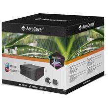Gartenmöbel-Schutzhülle >AeroCover< in anthrazit - 240x85x190 (BxHxT)