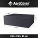 Gartenmöbel-Schutzhülle >AeroCover< in anthrazit - 240x85x190 (BxHxT)