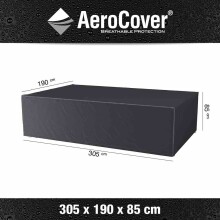 Gartenmöbel-Schutzhülle >AeroCover< in...