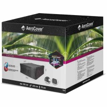 Gartenmöbel-Schutzhülle >AeroCover< in anthrazit - 235x70x235 (BxHxT)
