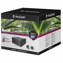 Gartenmöbel-Schutzhülle >AeroCover< in anthrazit - 235x70x235 (BxHxT)