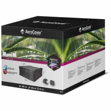 Gartenmöbel-Schutzhülle >AeroCover< in anthrazit - 400x70x300 (BxHxT)