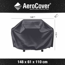 Grill-Schutzhülle >AeroCover< in anthrazit -...