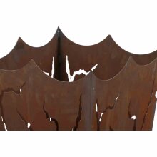 Feuerkorb >Mystic< in braun, Stahl - 40x64x40cm (BxHxT)