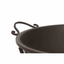 Feuerschale >ANTIK< in rostbraun, Eisen - 64,5x48,5x53,5cm (BxHxT)