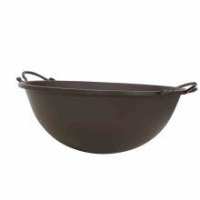 Feuerschale >ANTIK< in rostbraun, Eisen -...