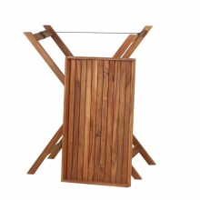 Tabletttisch >MINERA< in natur geölt, Akazienholz  - 45x99,5x80cm (BxHxT)