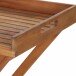 Tabletttisch >MINERA< in natur geölt, Akazienholz  - 45x99,5x80cm (BxHxT)