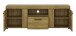 Wohnwand >Cortina< (3-teilig) in Grandson Eiche Dekor - 259x155x41 (BxHxT)
