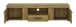 Wohnwand >Cortina< (3-teilig) in Grandson Eiche Dekor - 259x155x41 (BxHxT)