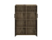 Wohnwand >Grano< (3-teilig) in Viking Eiche Dekor - 259x170x41 (BxHxT)