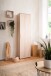 Garderobenschrank >Andy< 1 Tür, 5 Böden, in Sonoma Eiche Dekor - 50x187x34cm (BxHxT)