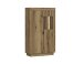 Wohnwand >Delamar< (3-teilig) in Coast Evoke Eiche Dekor - 226x165x40 (BxHxT)