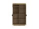 Wohnwand >Delamar< (3-teilig) in Coast Evoke Eiche Dekor - 208x197x40 (BxHxT)