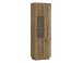 Wohnwand >Delamar< (4-teilig) in Coast Evoke Eiche Dekor - 328x197x40 (BxHxT)