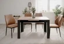 Kulissentisch >Birmingham< ausziehbar bis 165cm, in...