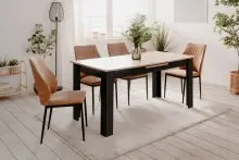 Kulissentisch >Birmingham< ausziehbar bis 200cm, in...