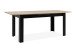 Kulissentisch >Birmingham< ausziehbar bis 200cm, in Artisan Eiche Dekor / Schwarz - 160/200x75x80 (BxHxT)