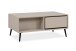 Couchtisch >Arona< 2 Schubladen, 2 Fächer, in Sand / Schwarz - 94x40x55cm (BxHxT)