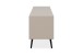 Lowboard >Arona< 3 Klappen, in Sand / Schwarz - 175x50x38cm (BxHxT)