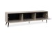 Lowboard >Arona< 3 Klappen, in Sand / Schwarz - 175x50x38cm (BxHxT)
