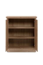 Kommode >Timber< 2 Türen, 2 Böden, Landhaus, in Artisan Eiche Dekor - 80x90x35cm (BxHxT)