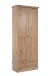 Mehrzweckschrank >Timber< 2 Türen, 1 Schublade, 5 Böden, Landhaus, in Artisan Eiche Dekor
 - 80x200x39cm (BxHxT)