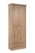 Mehrzweckschrank >Timber< 2 Türen, 1 Schublade, 5 Böden, Landhaus, in Artisan Eiche Dekor
 - 80x200x39cm (BxHxT)