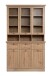 Buffet >Timber< Landhaus, 6 Türen, 3 Schubladen, in Glas /  Artisan Eiche Dekor - 120x200x40cm (BxHxT)