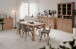 Buffet >Timber< Landhaus, 6 Türen, 3 Schubladen, in Glas /  Artisan Eiche Dekor - 120x200x40cm (BxHxT)