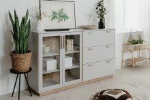 Sideboard >Split< 2 Glastüren, 3 Schubladen, 2...