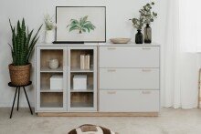 Sideboard >Split< 2 Glastüren, 3 Schubladen, 2...
