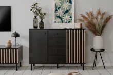 Sideboard >Monza< 2 Türen, 4 Schubladen, 2...