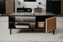 Couchtisch >Monza< 2 Türen, 3D-Lamellen-Optik,...
