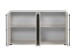 Sideboard >Almo< 4 Türen, 2 Böden, in Dekor Artisan Eiche weiß - 145,5x85x38,5cm (BxHxT)