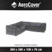 Gartenmöbel-Schutzhülle >AeroCover< in anthrazit, Polyester - 300x70x300 (BxHxT)