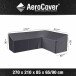 Gartenmöbel-Schutzhülle >AeroCover< in anthrazit, Polyester - 210x90x270 (BxHxT)