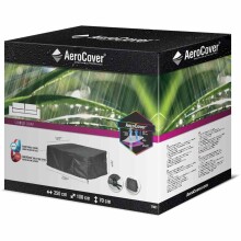 Gartenmöbel-Schutzhülle >AeroCover< in anthrazit, Polyester - 205x70x100 (BxHxT)