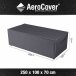 Gartenmöbel-Schutzhülle >AeroCover< in anthrazit, Polyester - 250x70x100 (BxHxT)