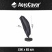 Sonnenschirm-Schutzhülle >AeroCover< in anthrazit, Polyester - 85x250x85 (BxHxT)