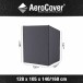 Strandkorb-Schutzhülle >AeroCover< in anthrazit, Polyester - 105x160x128 (BxHxT)