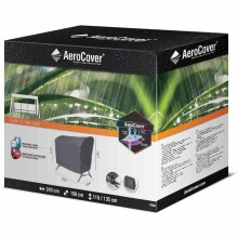 Gartenmöbel-Schutzhülle >AeroCover< in anthrazit - 150x135x240 (BxHxT)