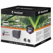 Gartenmöbel-Schutzhülle >AeroCover< in anthrazit - 150x135x240 (BxHxT)