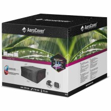 Gartenmöbel-Schutzhülle >AeroCover< in anthrazit, Polyester - 270x70x210 (BxHxT)